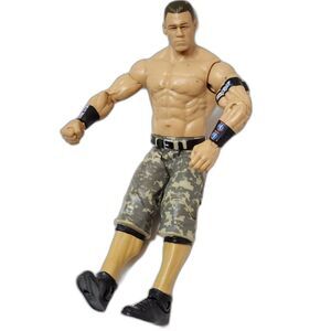 Mattel WWE John Cena 2011 Action Figure Camouflage Shorts